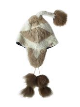 Load image into Gallery viewer, Genuine Natural Alpaca Fur Hat, Natural Colors. Winter Hat Alpaca Skin Hat Unisex Height: 14" Inches