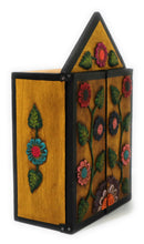 Load image into Gallery viewer, Diorama Retablo Wood Box Harvesting of Prickly Pear Cactus Fruit &quot;Tuna&quot; Scene. 7.5&quot; Tall
