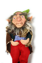 Load image into Gallery viewer, Duende Goblin Gnome-Like Spiritual Humanoid Andean Style 9" Tall