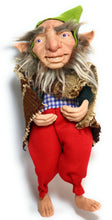 Load image into Gallery viewer, Duende Goblin Gnome-Like Spiritual Humanoid Andean Style 9" Tall