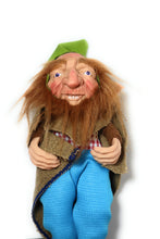 Load image into Gallery viewer, Duende Goblin Gnome-Like Spiritual Humanoid Andean Style 9" Tall