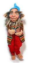 Load image into Gallery viewer, Duende Goblin Gnome-Like Spiritual Humanoid Andean Style 9" Tall