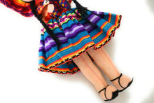 Load image into Gallery viewer, Rag Doll, Cholita Traditional Attire of Countrywoman of The Andes. Handcrafted Decorative Doll. 13.5&quot; Tall.