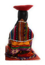 Load image into Gallery viewer, Cholitos Figurines Dolls Peruvian Folk Customs Cholito Lying Down 6.5&quot; Tall