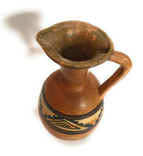 Load image into Gallery viewer, Ceramic Decorative Jar with Single Handle. Inca Culture Design Polychrome. Hand Painted.
