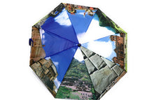 Load image into Gallery viewer, Original Umbrella Printed Cusco, Peru Archeological Sites. Inca Culture designs. Lightweight 100% Polyester