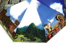 Load image into Gallery viewer, Original Umbrella Printed Cusco, Peru Archeological Sites. Inca Culture designs. Lightweight 100% Polyester