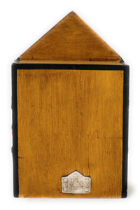 Diorama Retablo Wood Box Harvesting of Prickly Pear Cactus Fruit "Tuna" Scene. 7.5" Tall