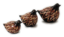 Load image into Gallery viewer, Chulucanas Ceramic Doves Set of 3 Signed by Artist Genaro Paz from 2011