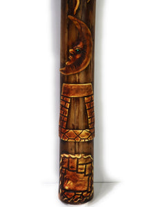 Reed Rain Stick Shaker. Percussion Instrument. Palo de Lluvia 15.5" Tall